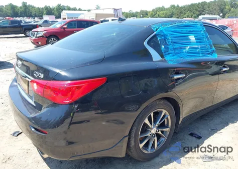 2017 Infiniti Q50 3.0T Signature Edition из США, поврежденный, VIN JN1EV7AP0HM739310